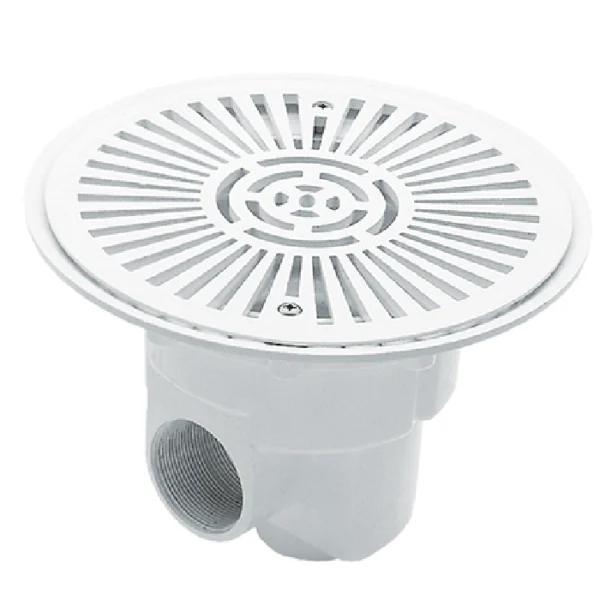 Bonde de fond piscine ABS AstralPool - Pièce à sceller pour piscine béton ou liner
