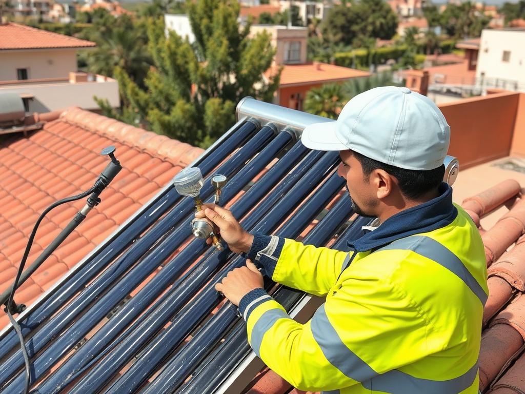 Entretien d'un chauffe-eau solaire au Maroc Entretien d'un chauffe-eau solaire au Maroc