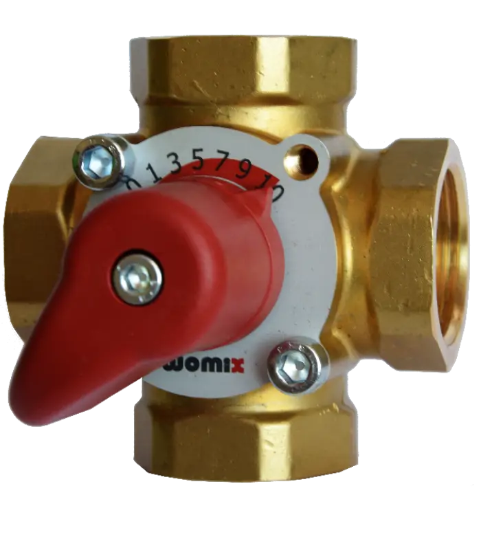 Vanne motorise 3 voie womix 3/4” to 2”