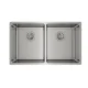 Évier PureLine sous plan avec deux bacs en inox TEKA