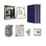 Kit pompage solaire connecte au reseau on grid