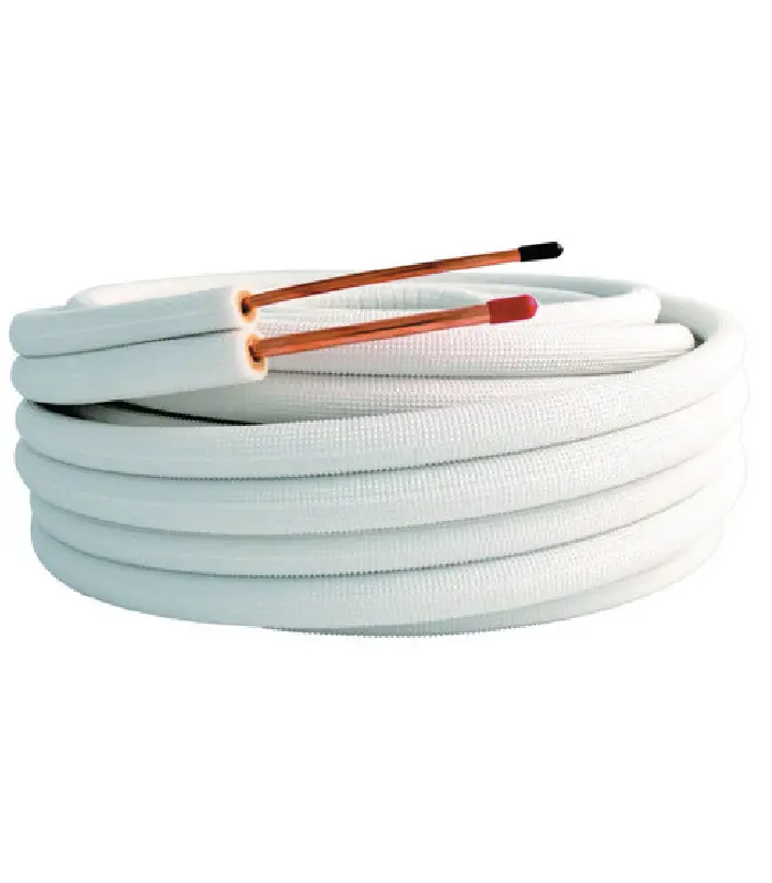 Rlx cuivre frigo isolant 1/4×1/2 LAFARGA 20M