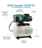 Surpresseur Aquajetinox 132M DAB