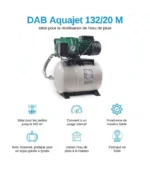Surpresseur Aquajetinox 132M DAB