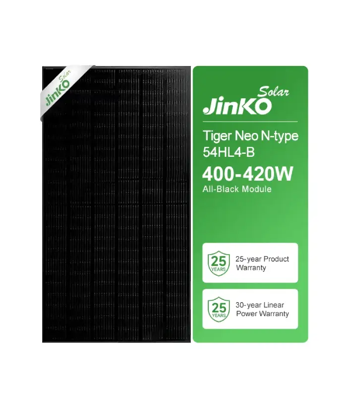 jinko Panneau solaire Monocristallin 400W-420W