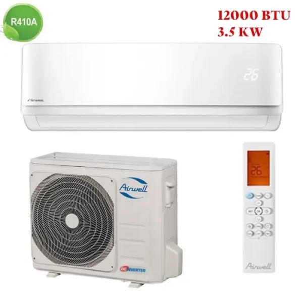 Climatiseur Split Mural Airwell Inverter 24000BTU